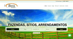 Desktop Screenshot of bierimoveis.com.br